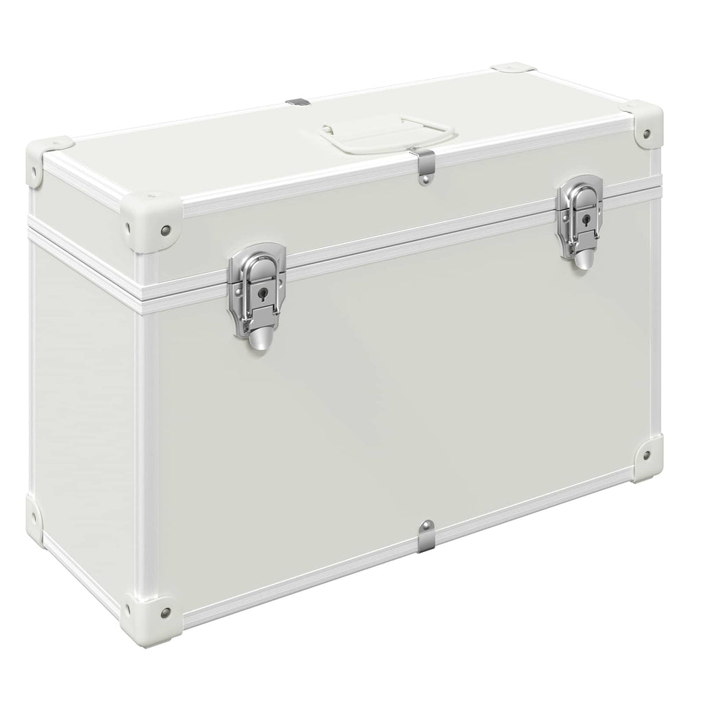 vidaXL Uchwyty do szafek 2 pcs Biały 85 x 45 mm Metal