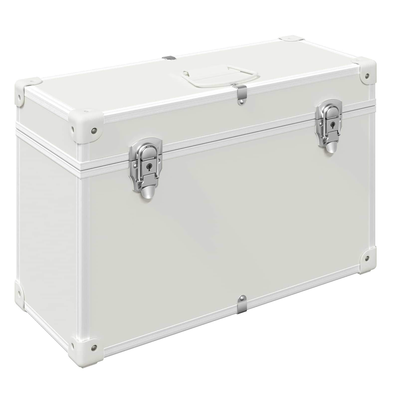 vidaXL Uchwyty do szafek 2 pcs Biały 85 x 45 mm Metal