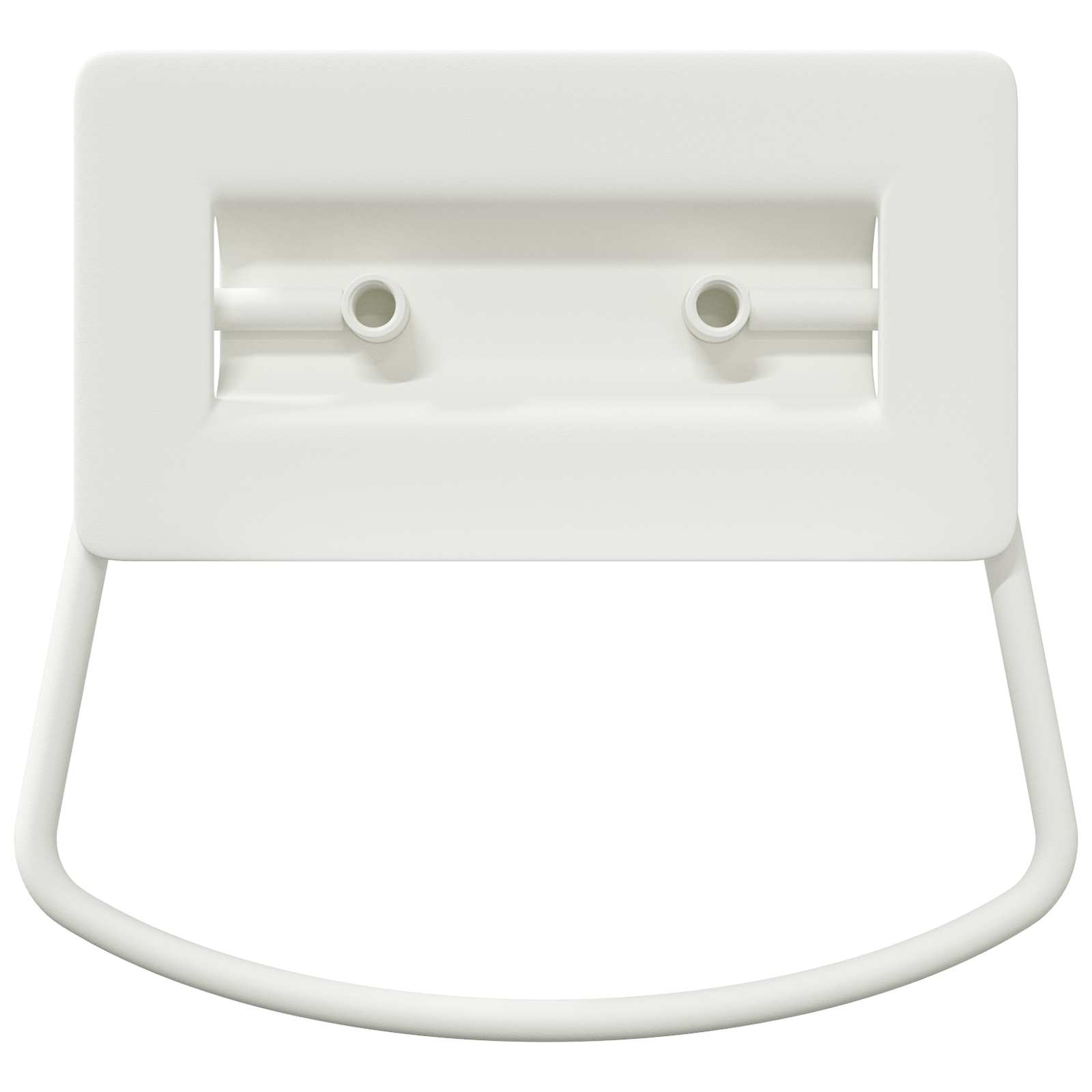 vidaXL Uchwyty do szafek 12 pcs Biały 85 x 45 mm Metal