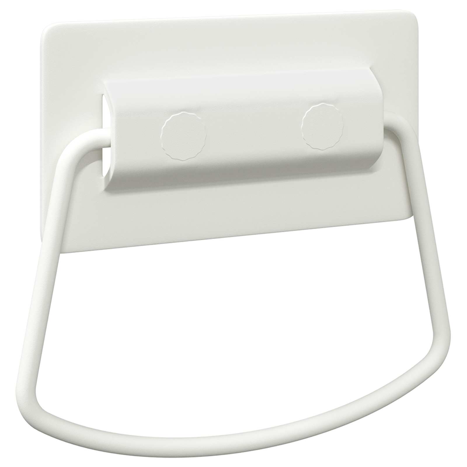 vidaXL Uchwyty do szafek Biały 85 x 45 mm Metal