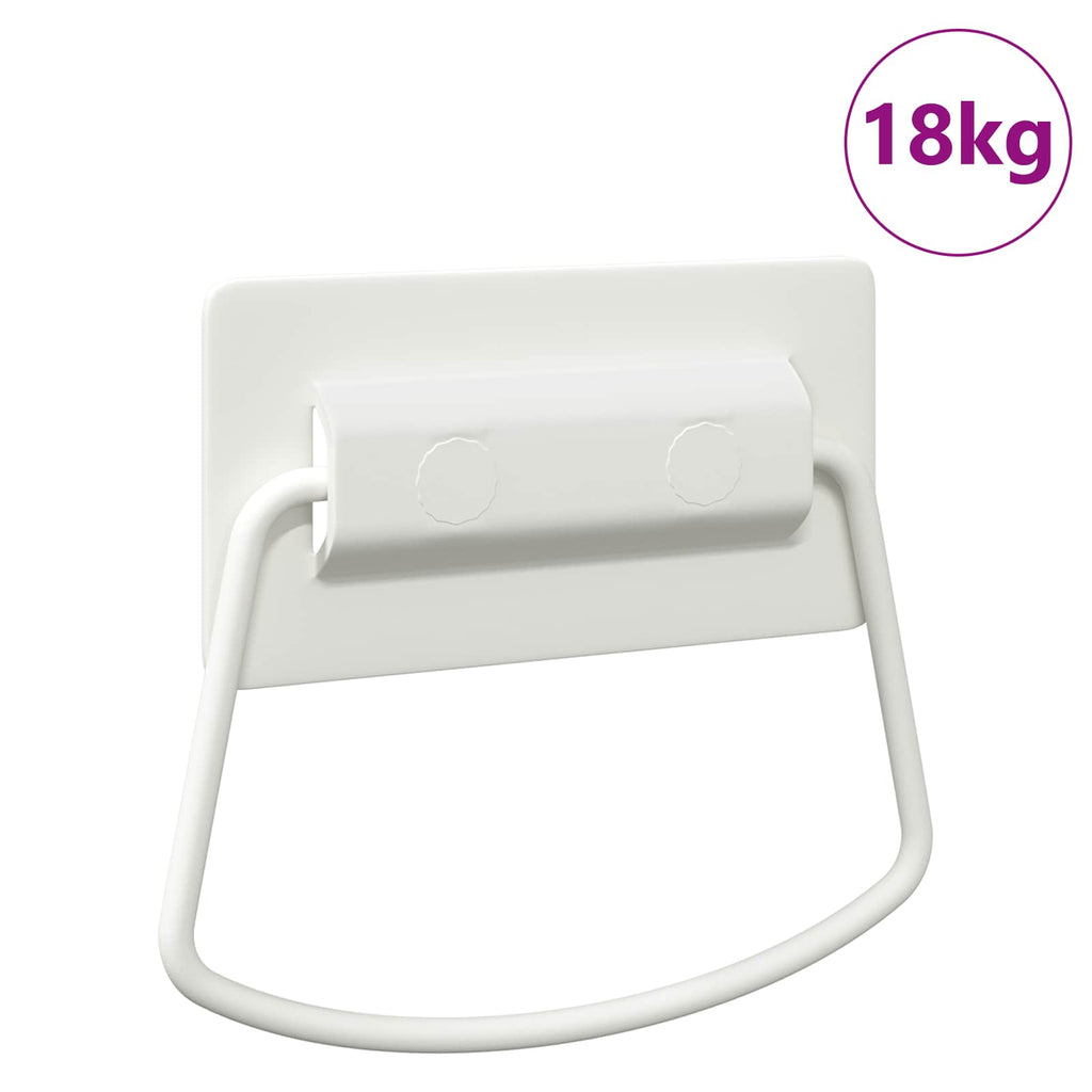 vidaXL Uchwyty do szafek Biały 85 x 45 mm Metal
