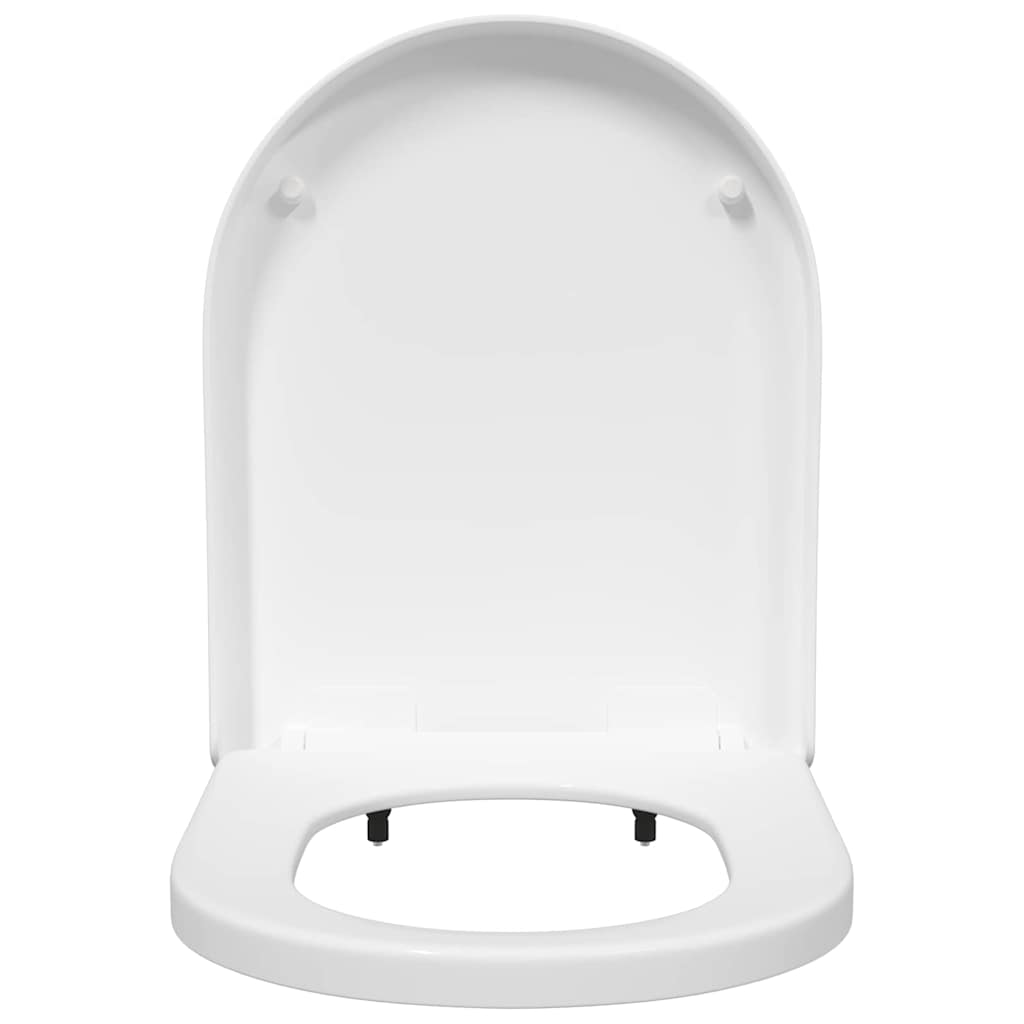 vidaXL Deska toaletowa Biały 48 x 36,5 x 4,5 cm polipropylen