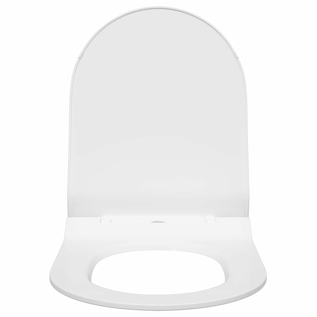 vidaXL Deska toaletowa Z regulacją Biały 50 x 36,5 x 5 cm polipropylen