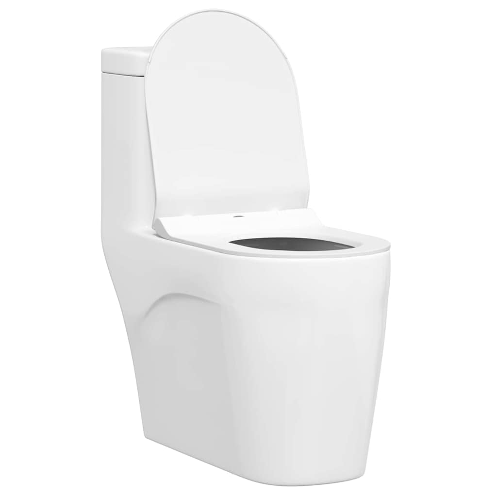 vidaXL Deska toaletowa Z regulacją Biały 50 x 36,5 x 5 cm polipropylen