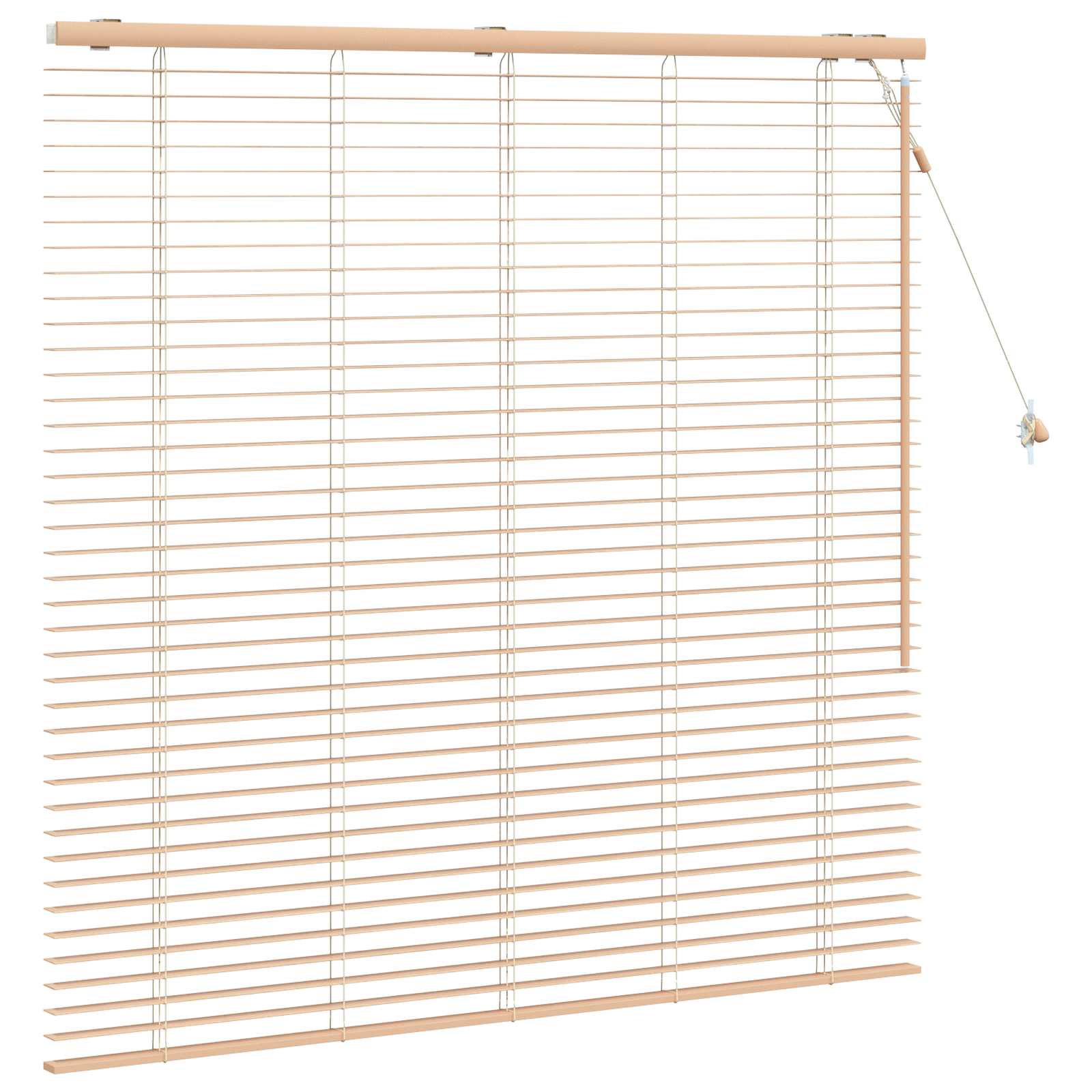 vidaXL Żaluzja wenecka Wygląd Dębu 135 x 130 cm 35 mm