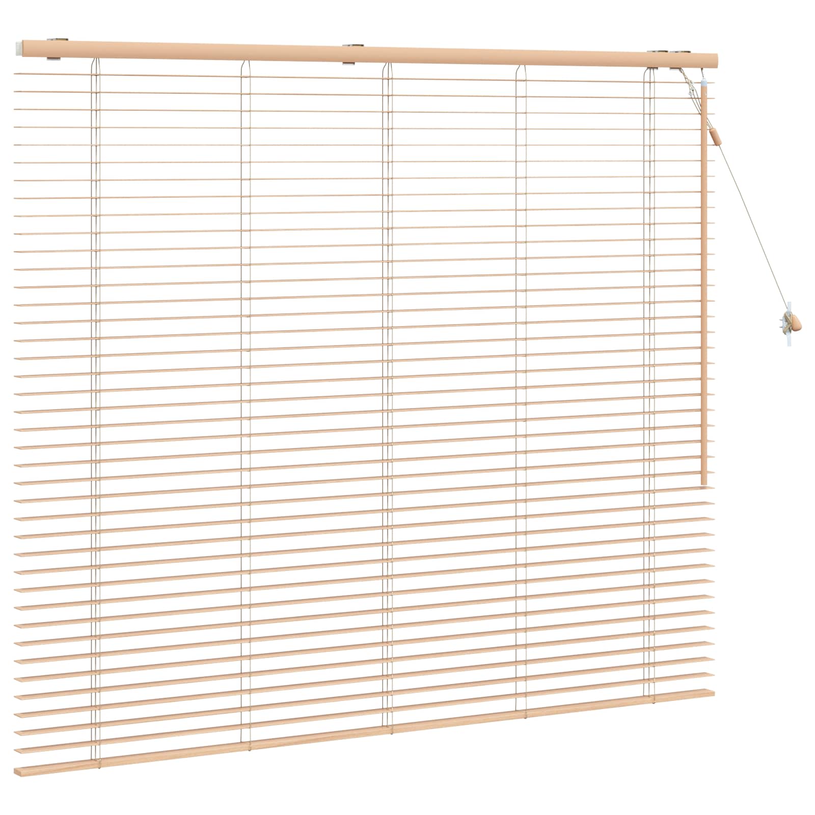 vidaXL Żaluzja wenecka Wygląd Dębu 160 x 130 cm 35 mm