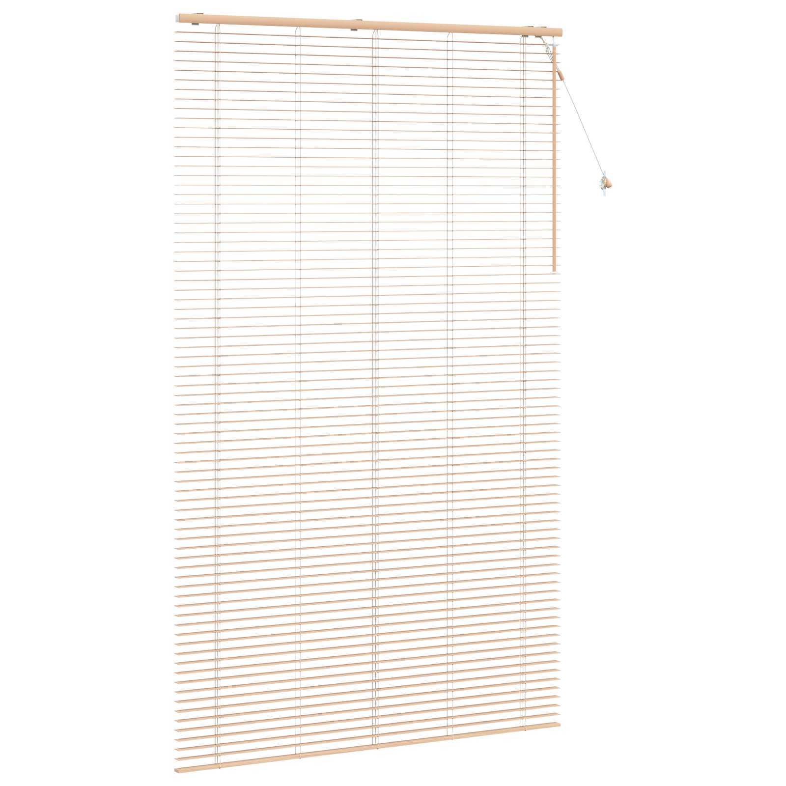 vidaXL Żaluzja wenecka Wygląd Dębu 155 x 250 cm 35 mm