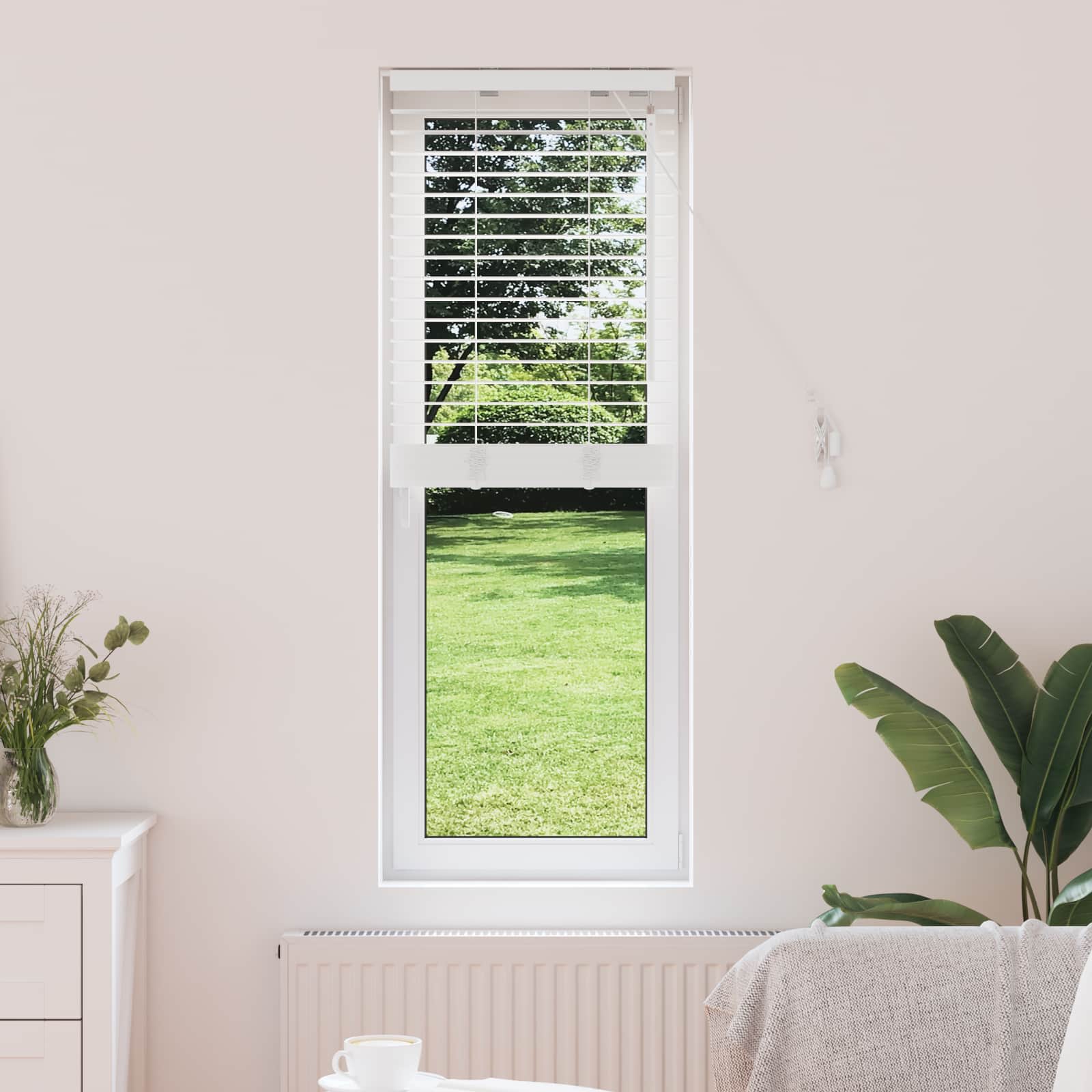 vidaXL Żaluzja wenecka Biały 50 x 130 cm 35 mm