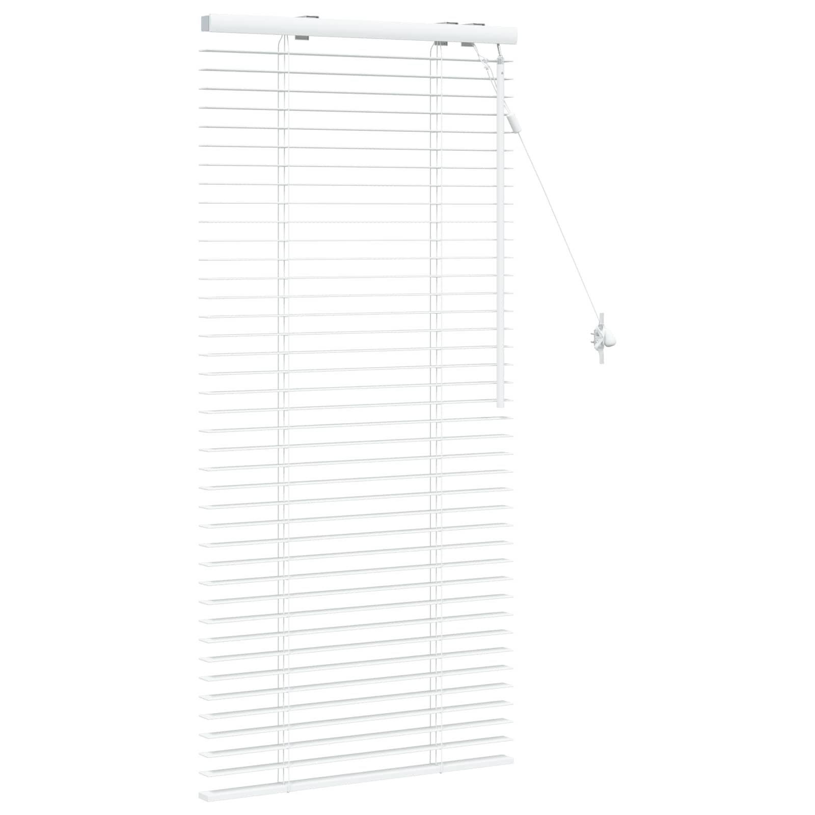 vidaXL Żaluzja wenecka Biały 60 x 130 cm 35 mm