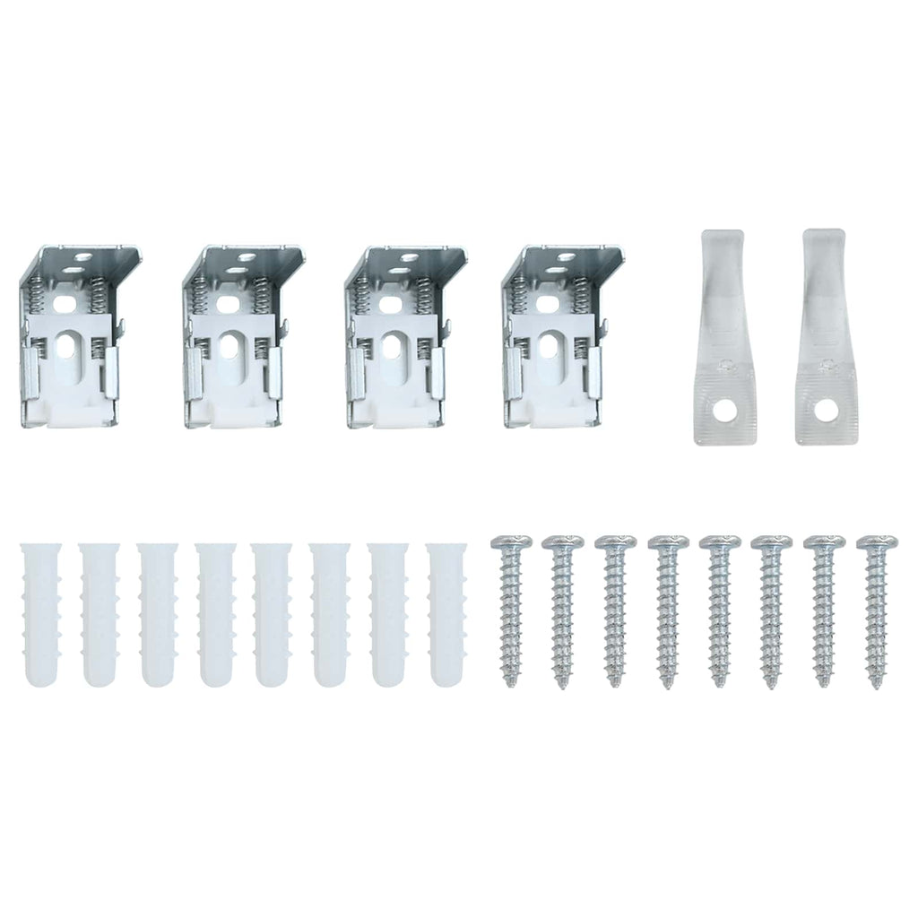 vidaXL Żaluzja wenecka Biały 75 x 130 cm 35 mm