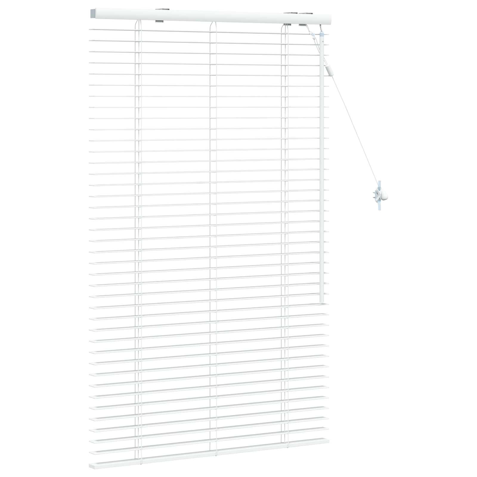 vidaXL Żaluzja wenecka Biały 75 x 130 cm 35 mm