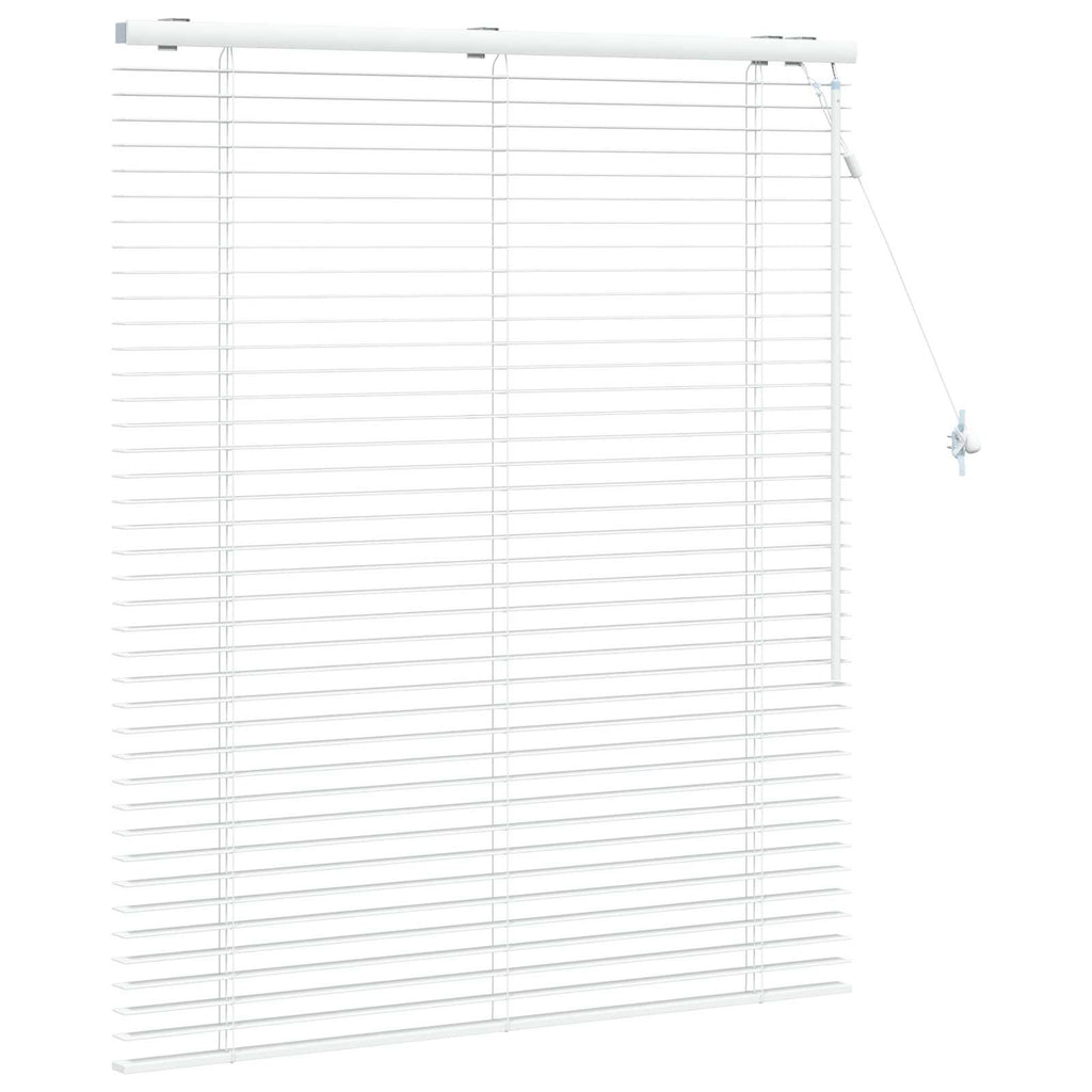 vidaXL Żaluzja wenecka Biały 115 x 130 cm 35 mm