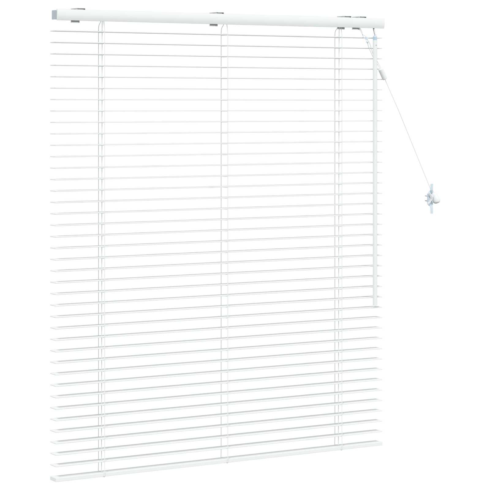 vidaXL Żaluzja wenecka Biały 120 x 130 cm 35 mm