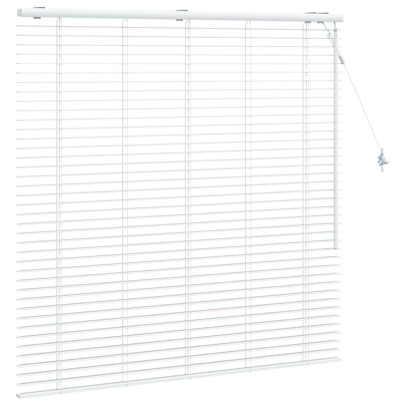 vidaXL Żaluzja wenecka Biały 135 x 130 cm 35 mm