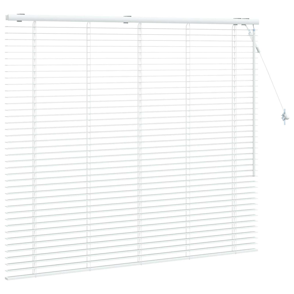 vidaXL Żaluzja wenecka Biały 150 x 130 cm 35 mm