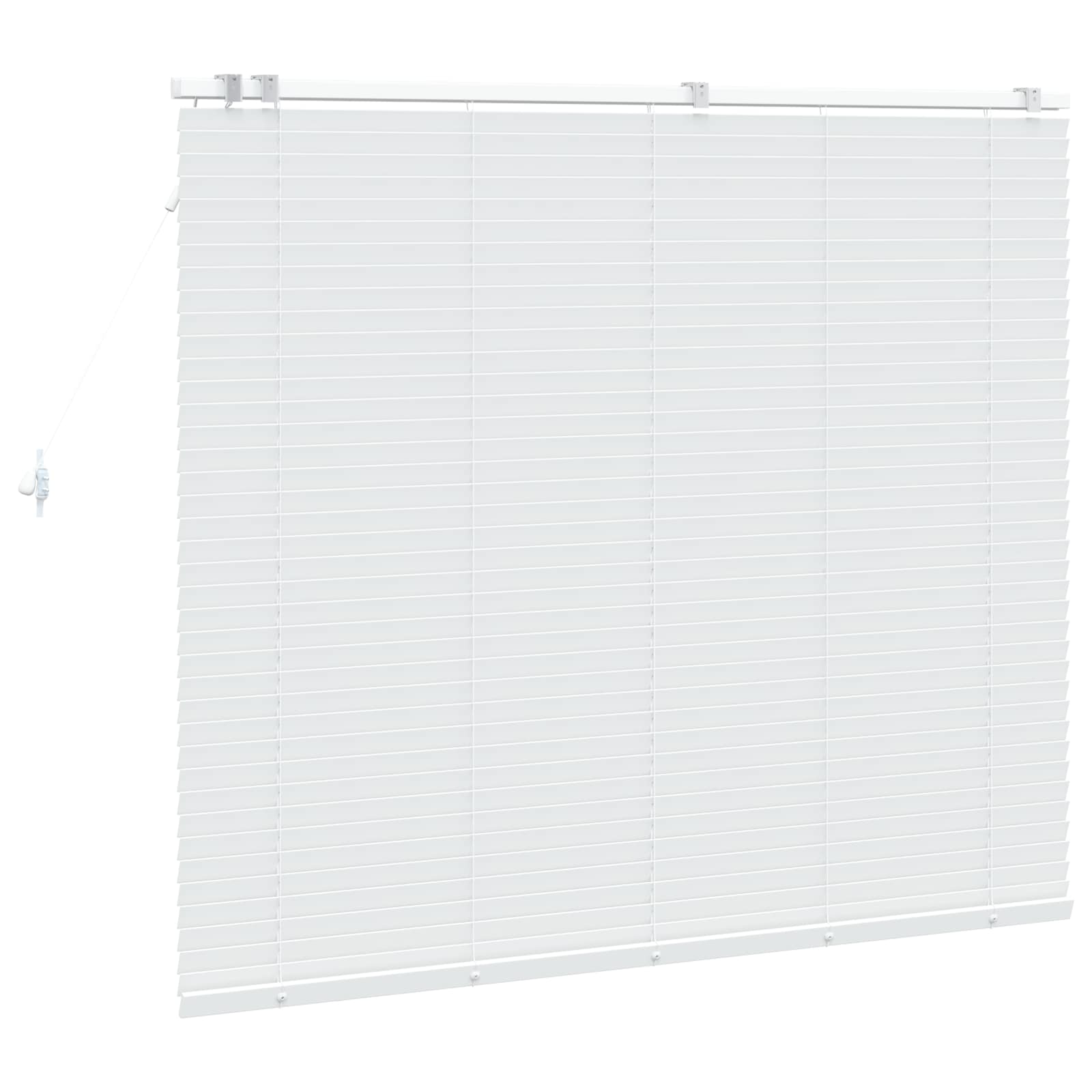 vidaXL Żaluzja wenecka Biały 155 x 130 cm 35 mm