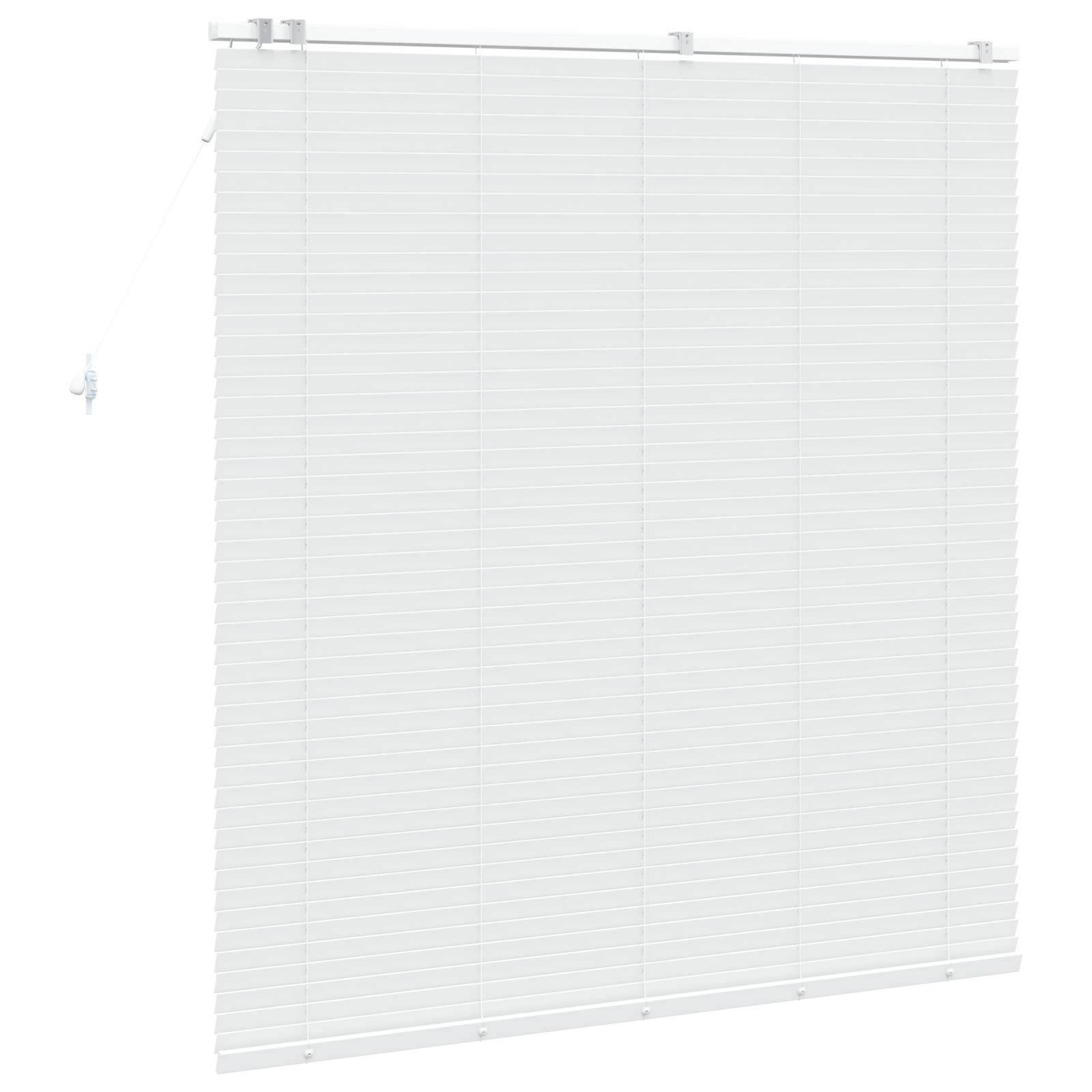 vidaXL Żaluzja wenecka Biały 150 x 160 cm 35 mm