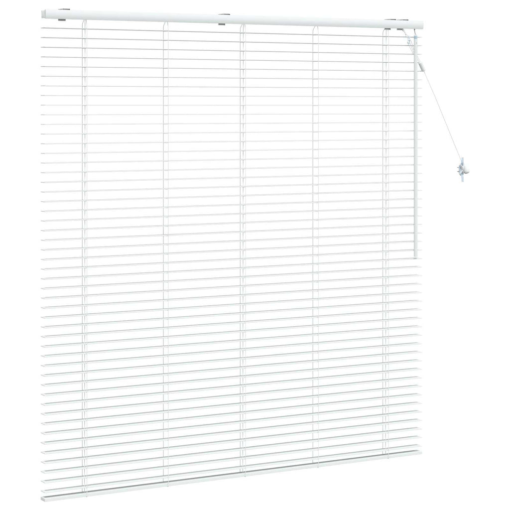 vidaXL Żaluzja wenecka Biały 155 x 160 cm 35 mm