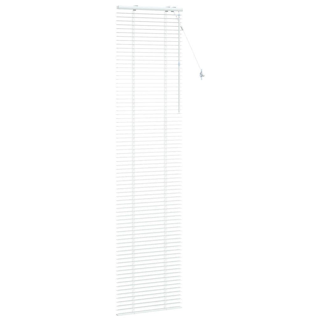 vidaXL Żaluzja wenecka Biały 55 x 250 cm 35 mm