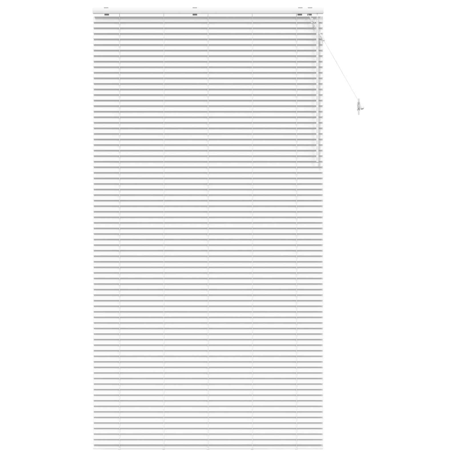 vidaXL Żaluzja wenecka Biały 125 x 250 cm 35 mm