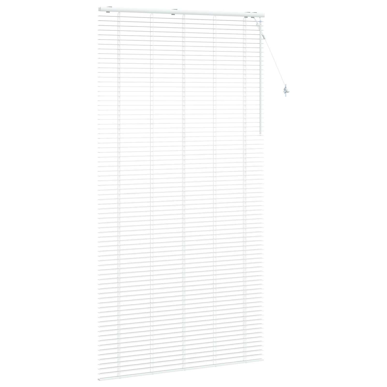 vidaXL Żaluzja wenecka Biały 135 x 250 cm 35 mm