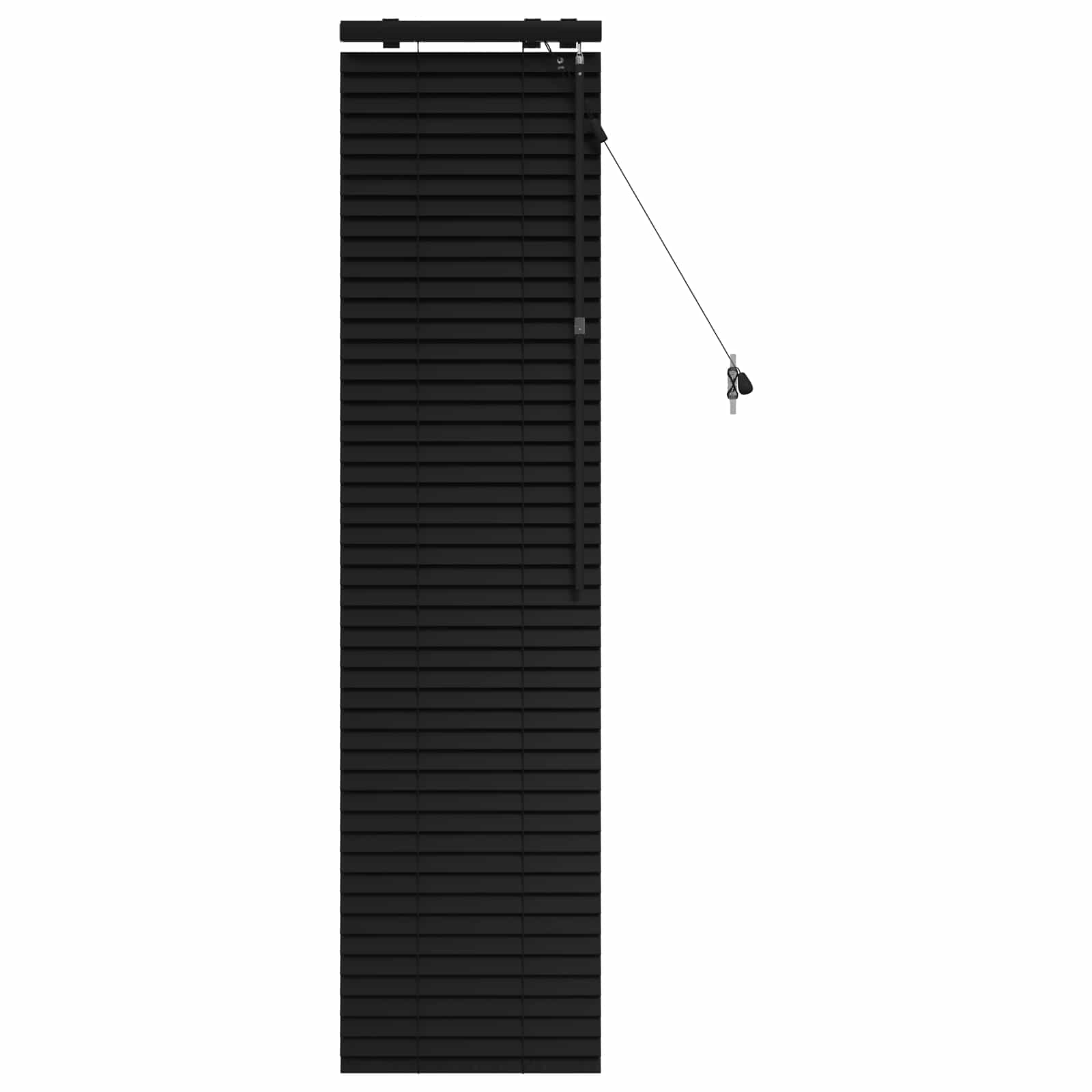 vidaXL Żaluzja wenecka Czarny 40 x 160 cm 35 mm