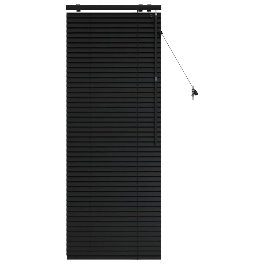 vidaXL Żaluzja wenecka Czarny 60 x 160 cm 35 mm