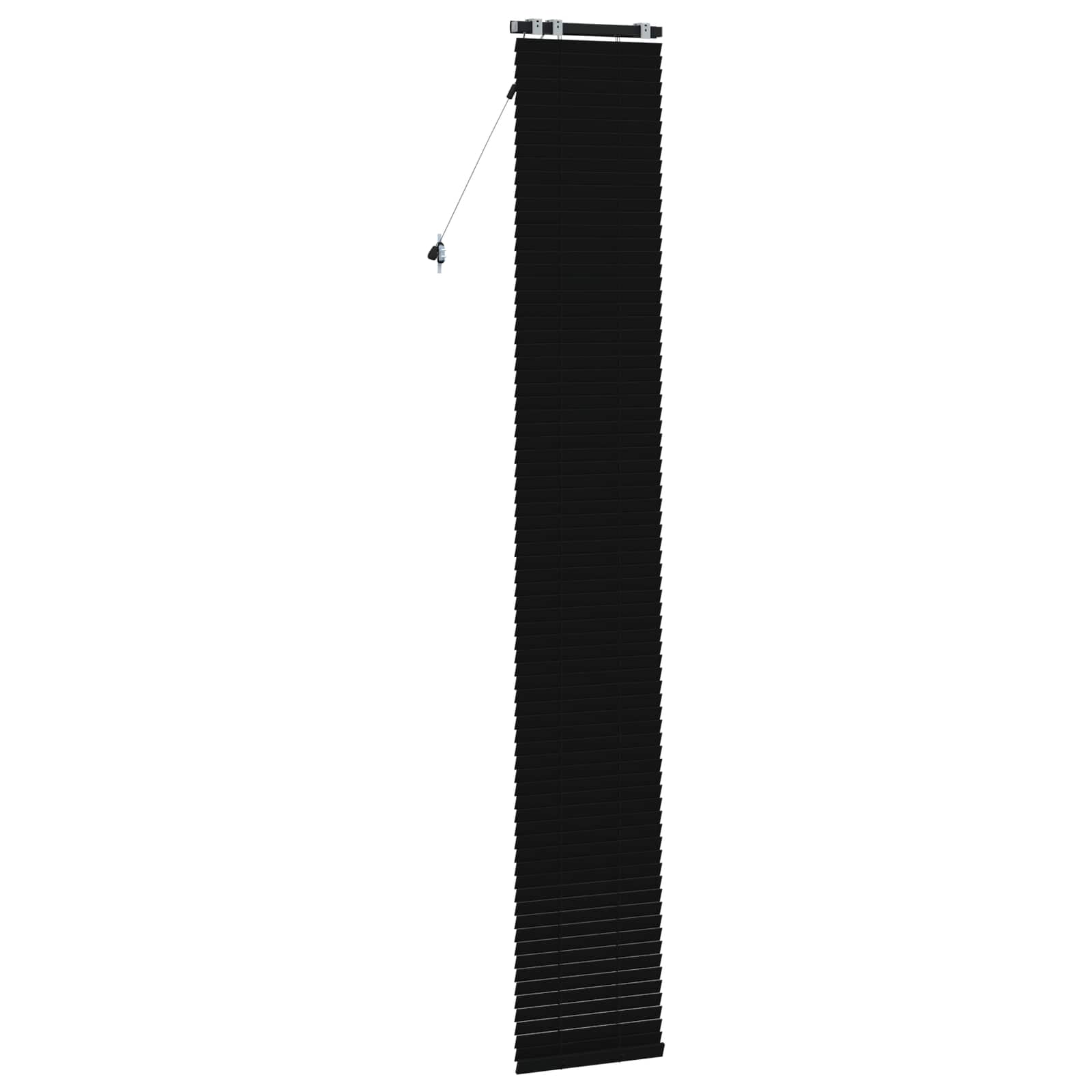 vidaXL Żaluzja wenecka Czarny 40 x 250 cm 35 mm