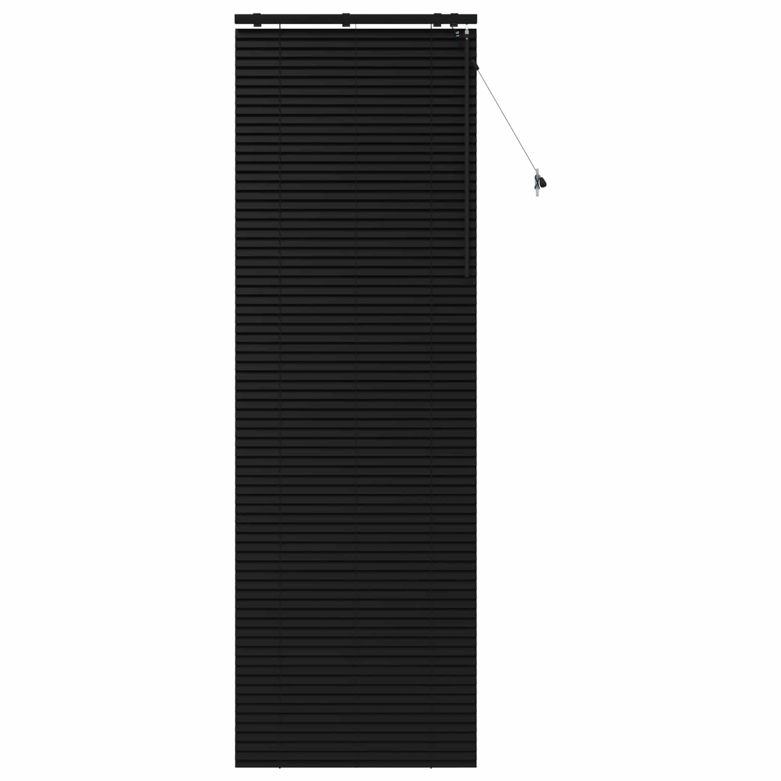 vidaXL Żaluzja wenecka Czarny 95 x 250 cm 35 mm