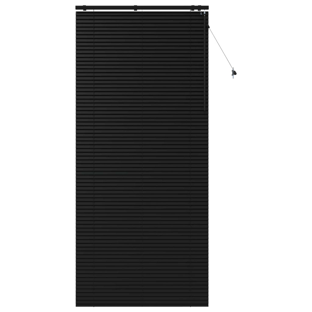 vidaXL Żaluzja wenecka Czarny 115 x 250 cm 35 mm