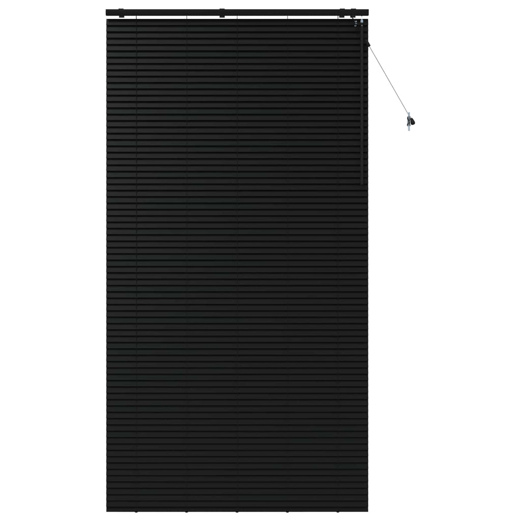 vidaXL Żaluzja wenecka Czarny 140 x 250 cm 35 mm