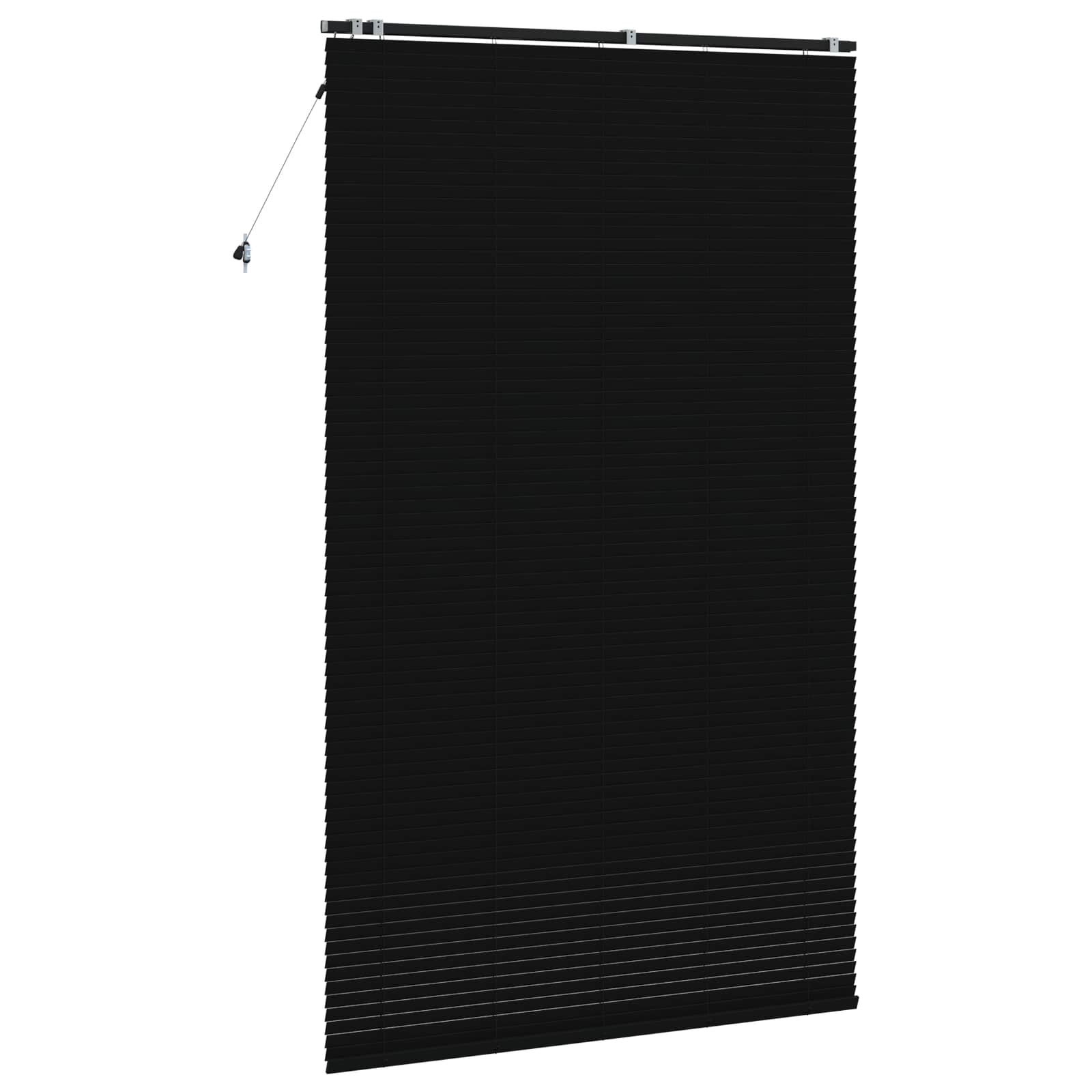 vidaXL Żaluzja wenecka Czarny 150 x 250 cm 35 mm