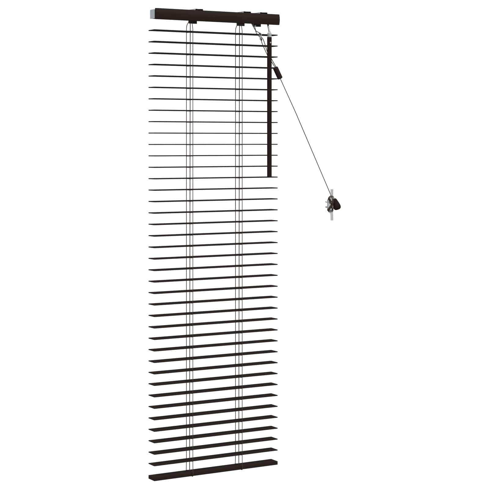 vidaXL Żaluzja wenecka Ciemny brąz 40 x 130 cm 35 mm