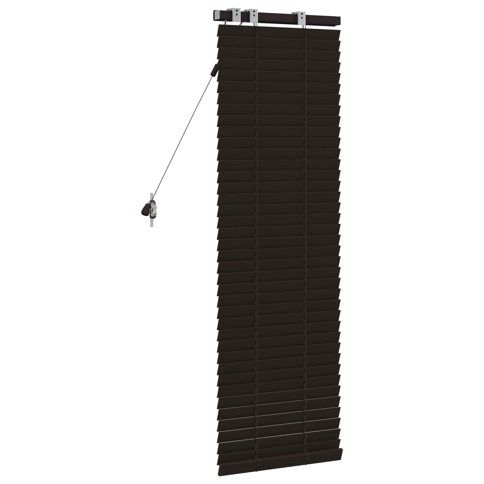 vidaXL Żaluzja wenecka Ciemny brąz 40 x 130 cm 35 mm