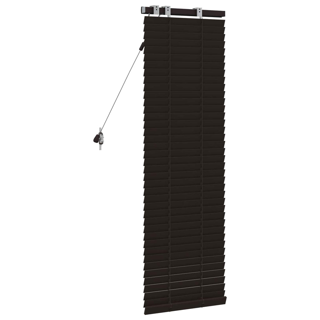 vidaXL Żaluzja wenecka Ciemny brąz 50 x 130 cm 35 mm