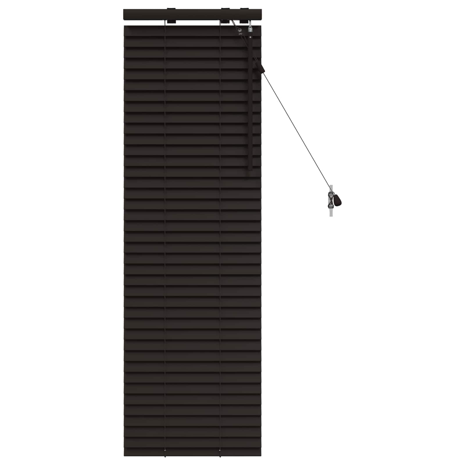 vidaXL Żaluzja wenecka Ciemny brąz 50 x 130 cm 35 mm