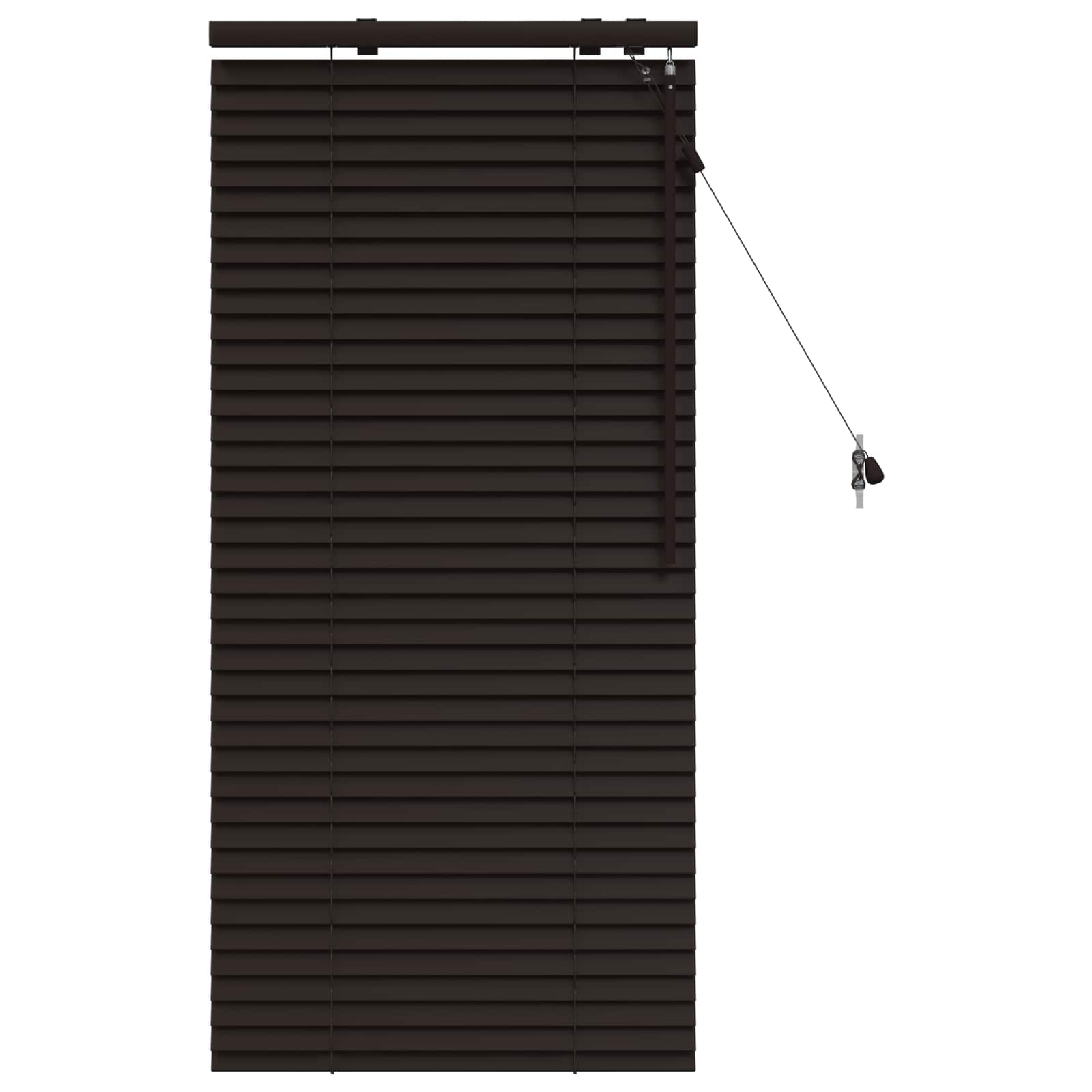 vidaXL Żaluzja wenecka Ciemny brąz 55 x 130 cm 35 mm