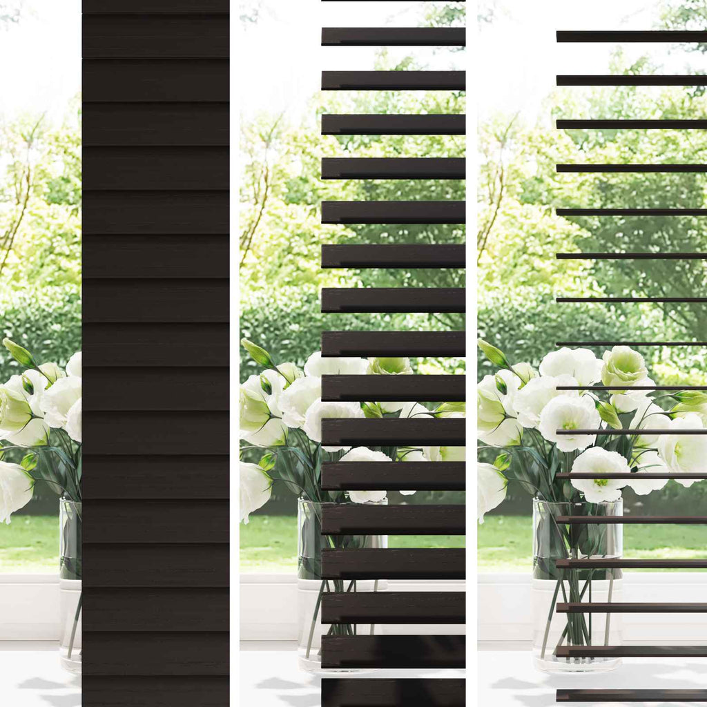 vidaXL Żaluzja wenecka Ciemny brąz 65 x 130 cm 35 mm