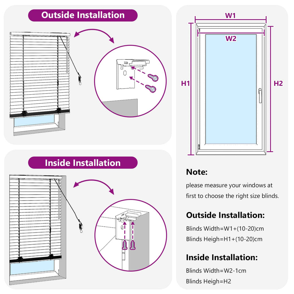 vidaXL Żaluzja wenecka Ciemny brąz 150 x 130 cm 35 mm