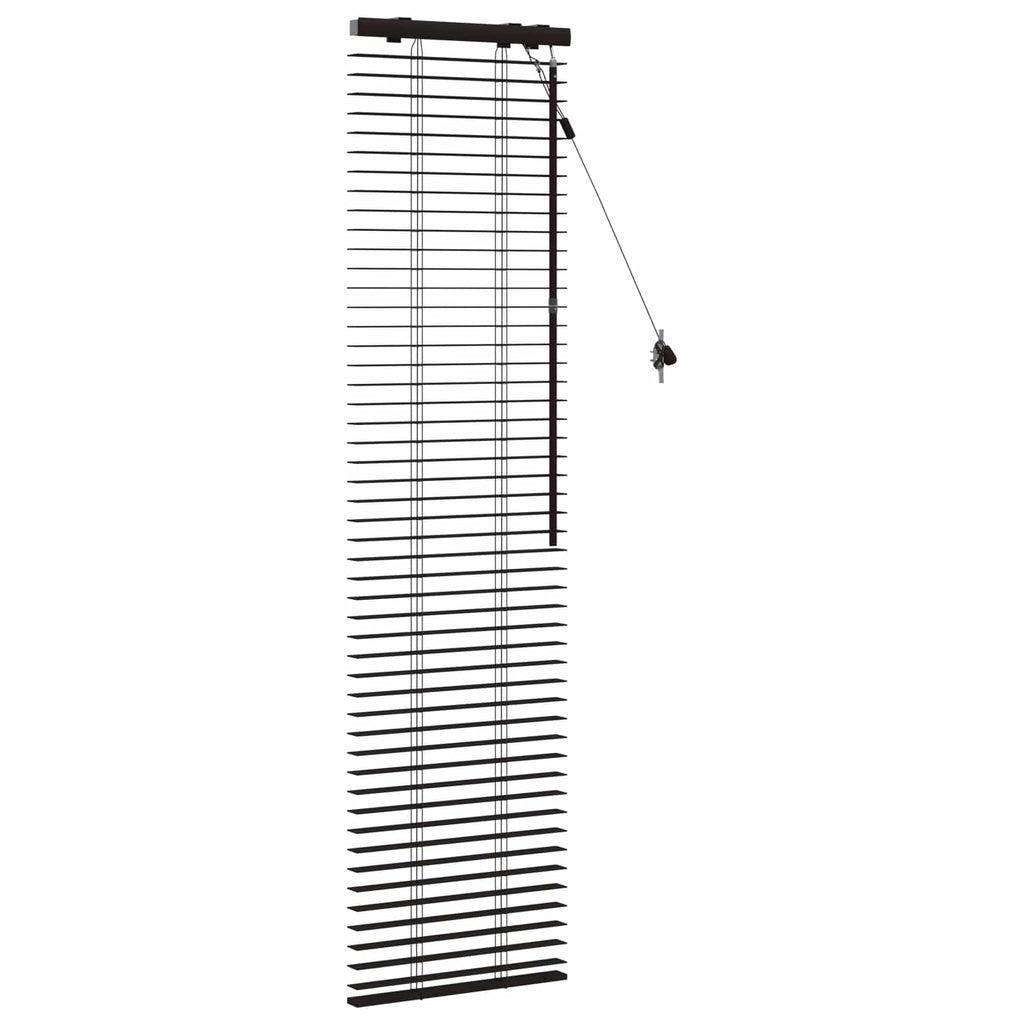 vidaXL Żaluzja wenecka Ciemny brąz 40 x 160 cm 35 mm