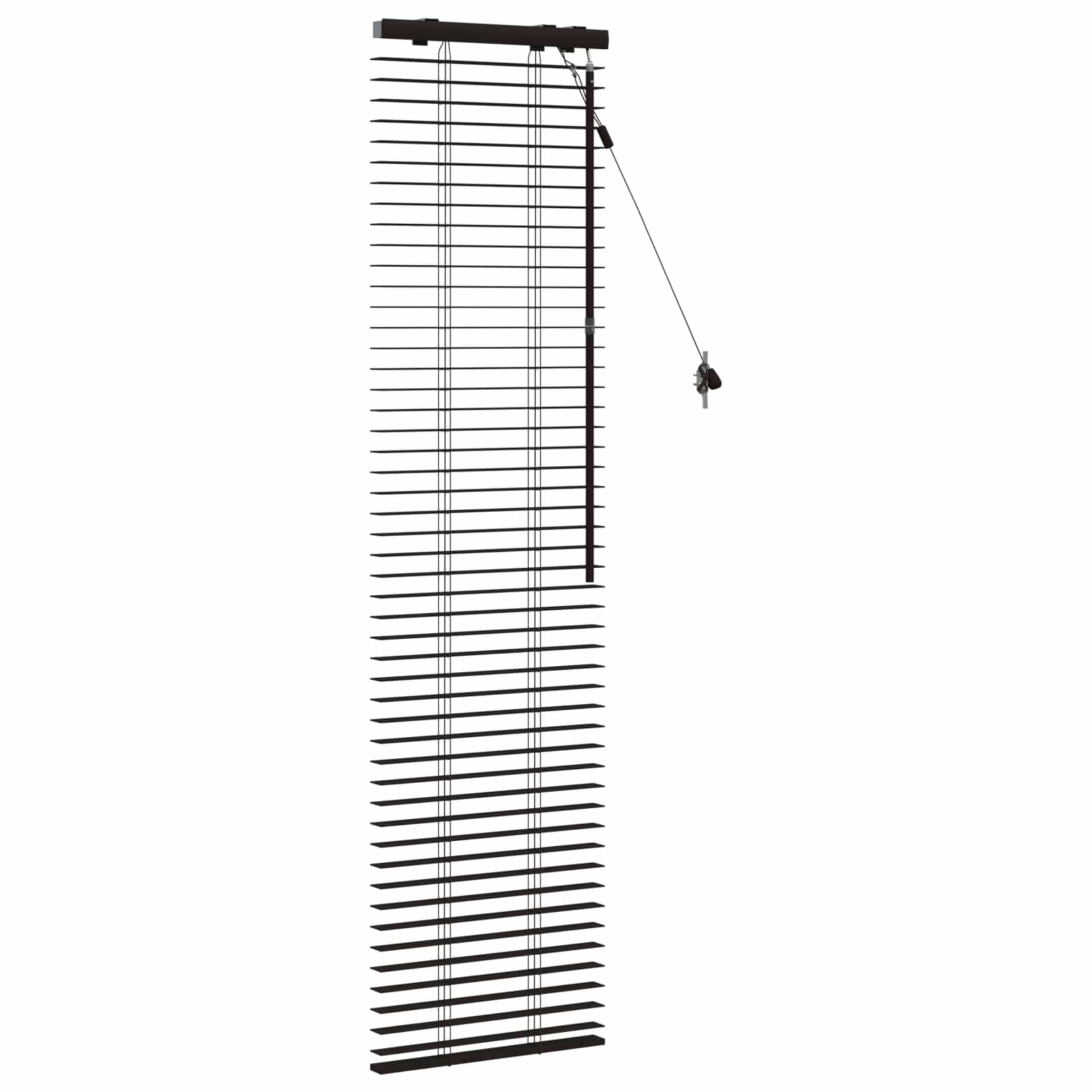 vidaXL Żaluzja wenecka Ciemny brąz 45 x 160 cm 35 mm