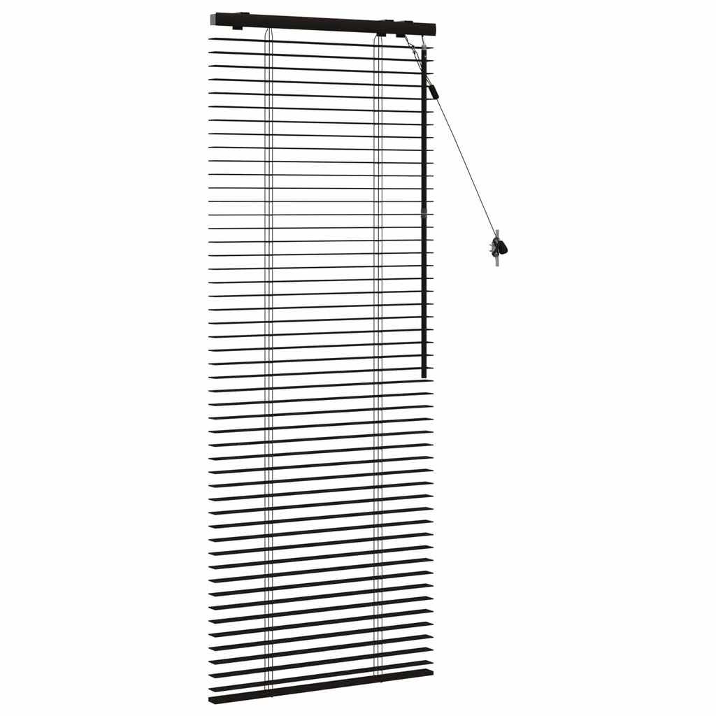 vidaXL Żaluzja wenecka Ciemny brąz 60 x 160 cm 35 mm