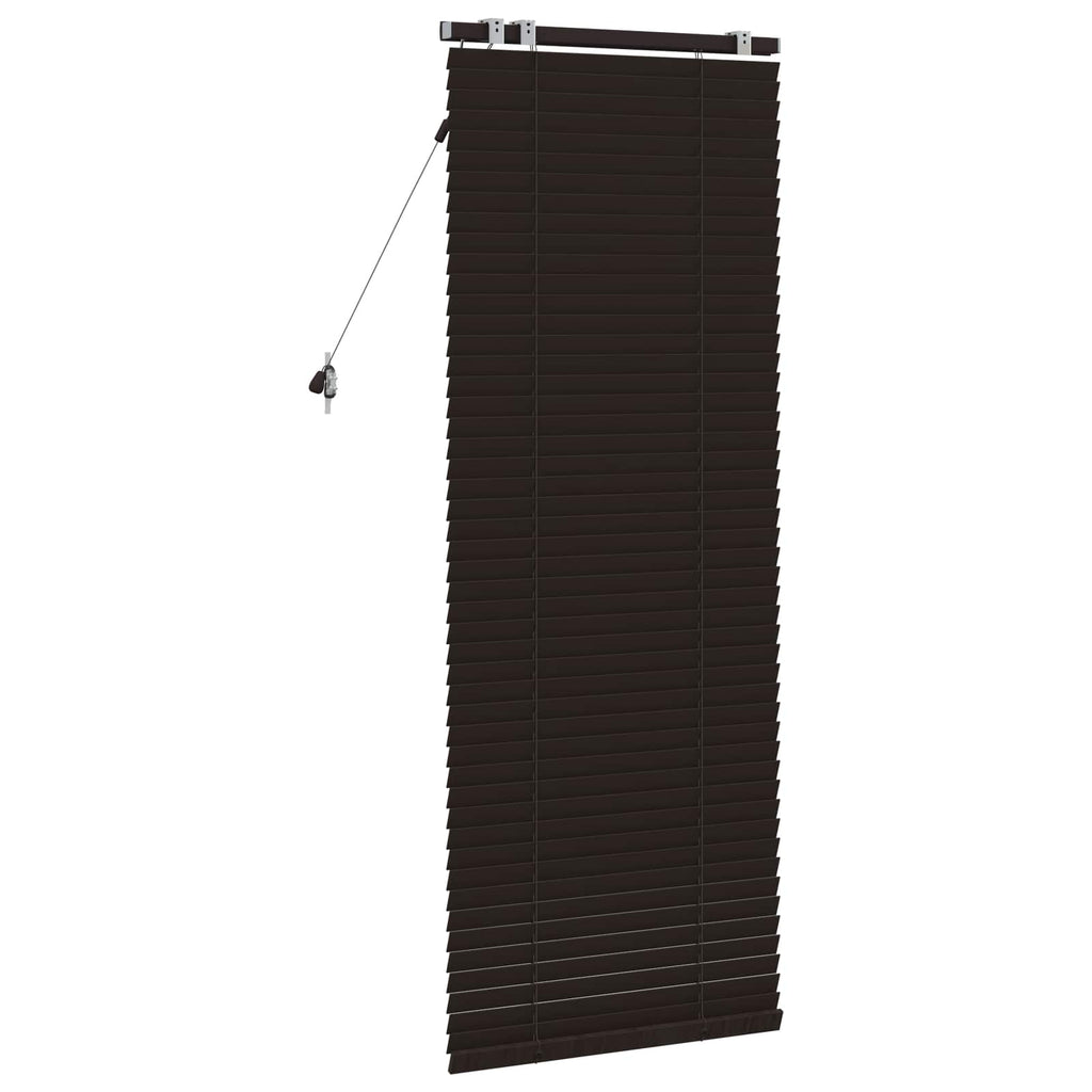 vidaXL Żaluzja wenecka Ciemny brąz 65 x 160 cm 35 mm