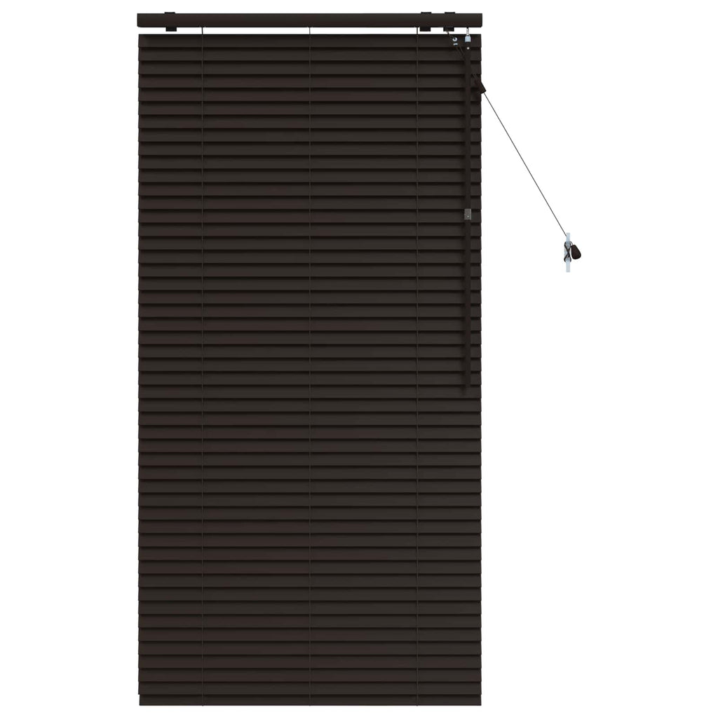 vidaXL Żaluzja wenecka Ciemny brąz 75 x 160 cm 35 mm