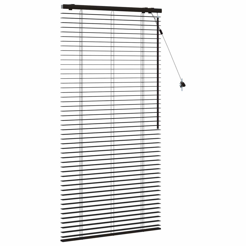 vidaXL Żaluzja wenecka Ciemny brąz 80 x 160 cm 35 mm