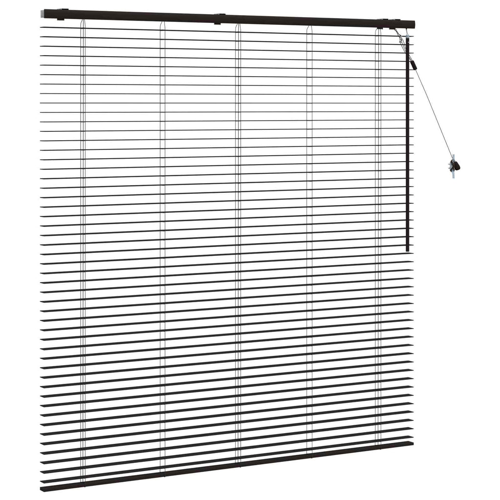 vidaXL Żaluzja wenecka Ciemny brąz 145 x 160 cm 35 mm