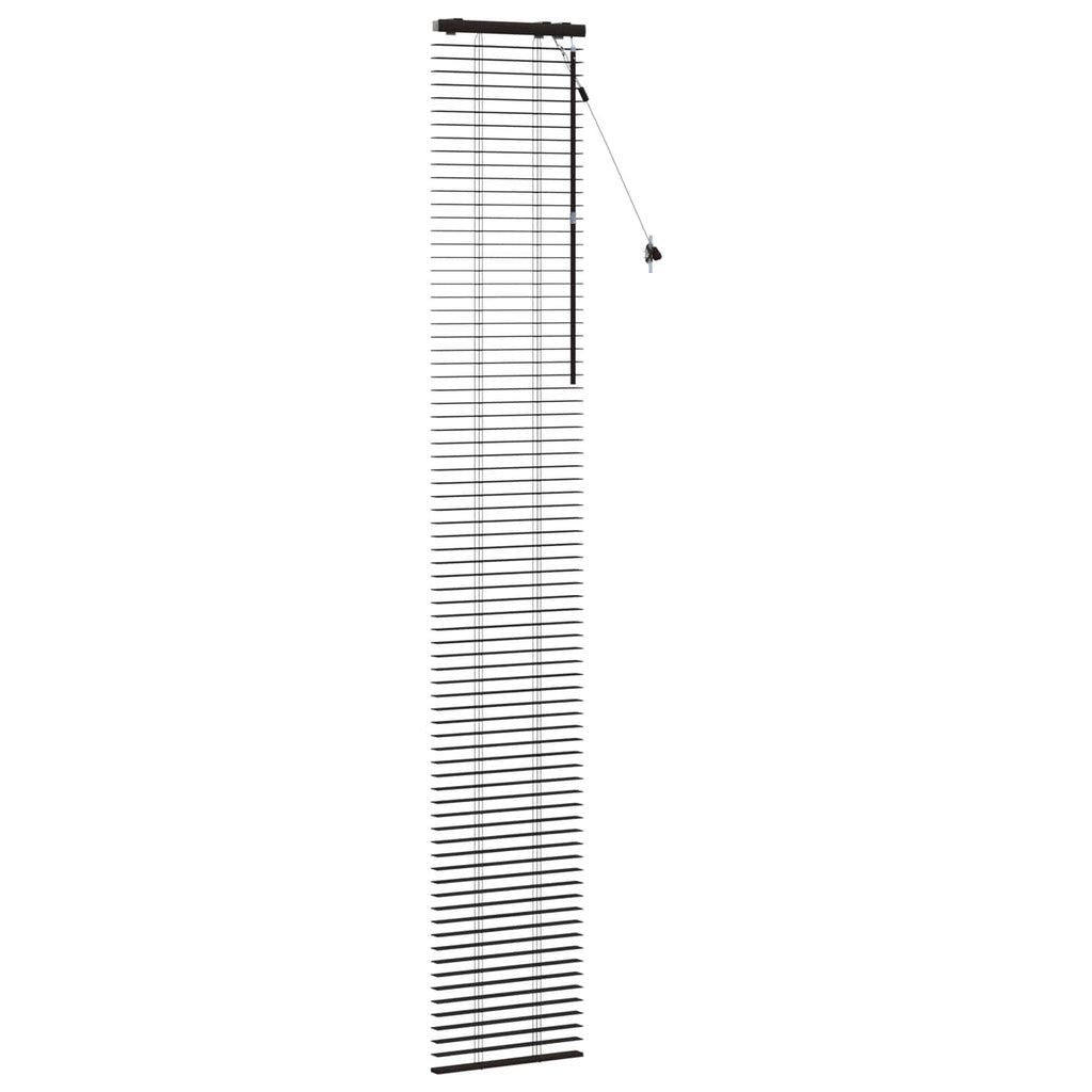 vidaXL Żaluzja wenecka Ciemny brąz 45 x 250 cm 35 mm
