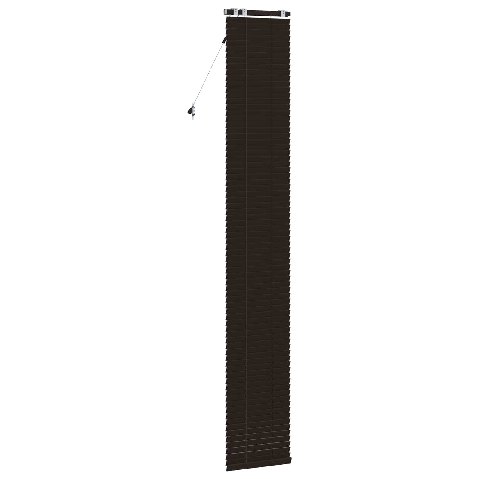 vidaXL Żaluzja wenecka Ciemny brąz 45 x 250 cm 35 mm