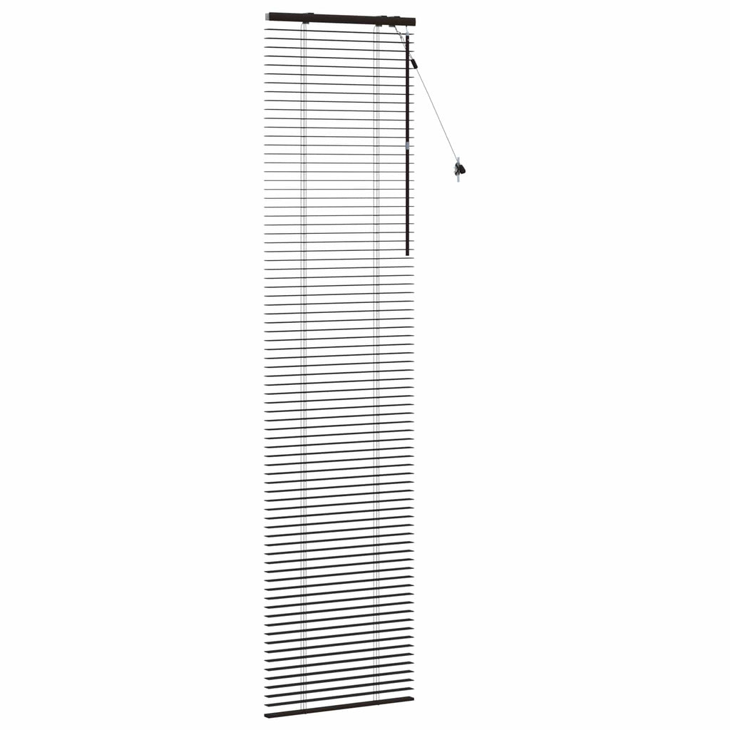 vidaXL Żaluzja wenecka Ciemny brąz 55 x 250 cm 35 mm