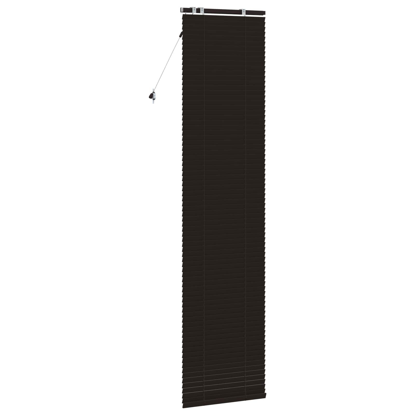 vidaXL Żaluzja wenecka Ciemny brąz 60 x 250 cm 35 mm